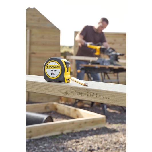 STANLEY Tylon 8M (25mm wide) Tape Measure