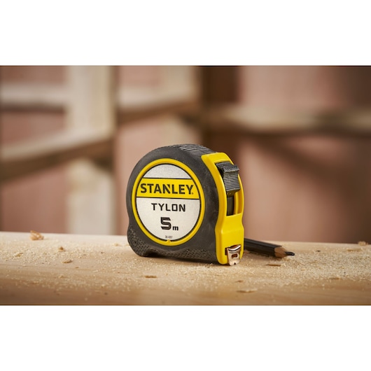 STANLEY® Tylon™ 5M (19mm wide) Tape Measure