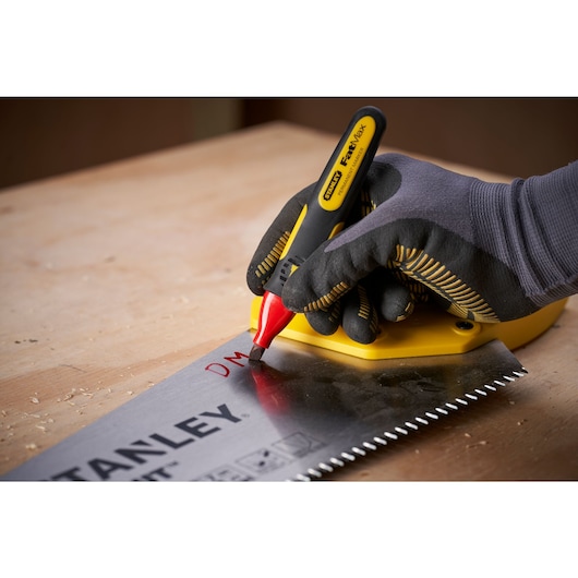 STANLEY® FATMAX® Chisel Tip Marker Card 3(Black, Blue & Red)