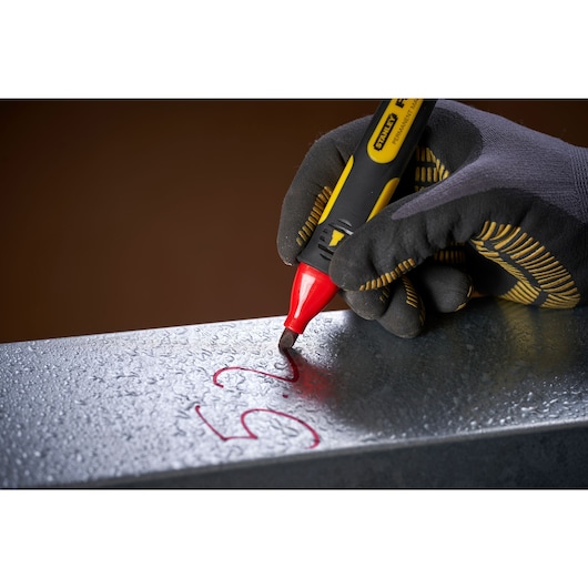 STANLEY® FATMAX® Chisel Tip Marker Card 3(Black, Blue & Red)