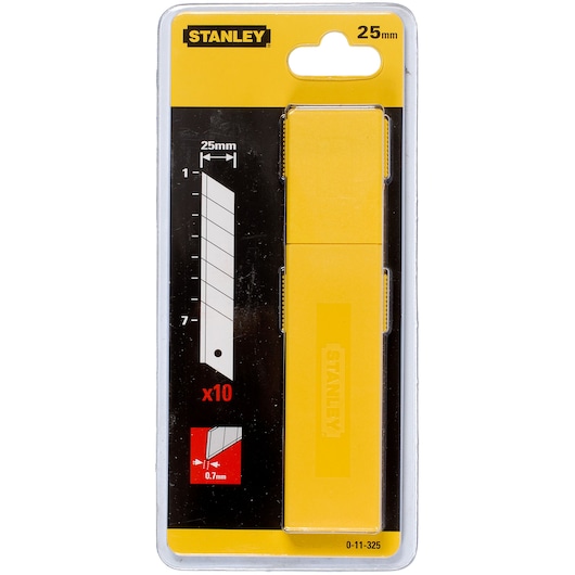 Lames de cutter STANLEY® 25 mm x 20