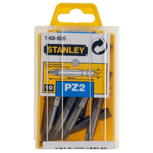 Embout Pozidriv STANLEY® diamètre 1/4"