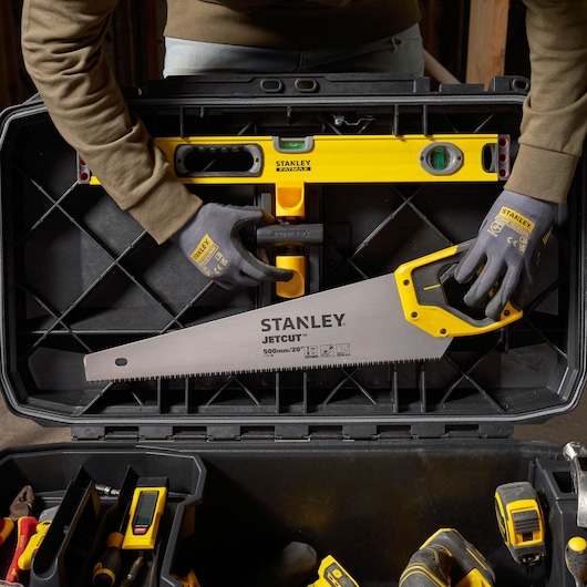 STANLEY® FATMAX® 113 Litre Large Mobile Job Chest with Integrated Lock