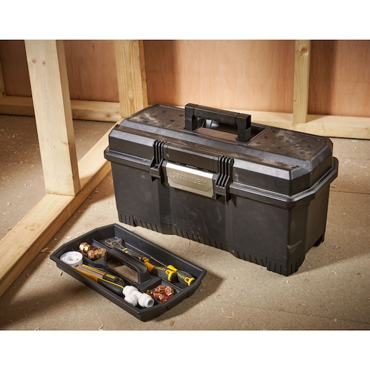 STANLEY 24 in. One-Touch Tool Box