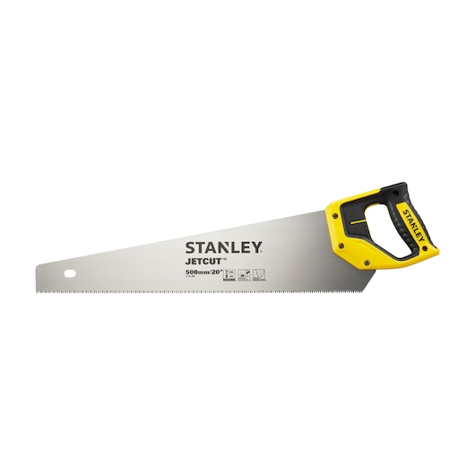 Scie égoïne JETCUT™ STANLEY®, 500 mm, coupe de débit, 7 dents/pouce