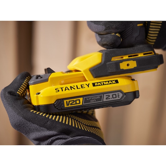 18V STANLEY FATMAX V20 Cordless Right Angle Drill