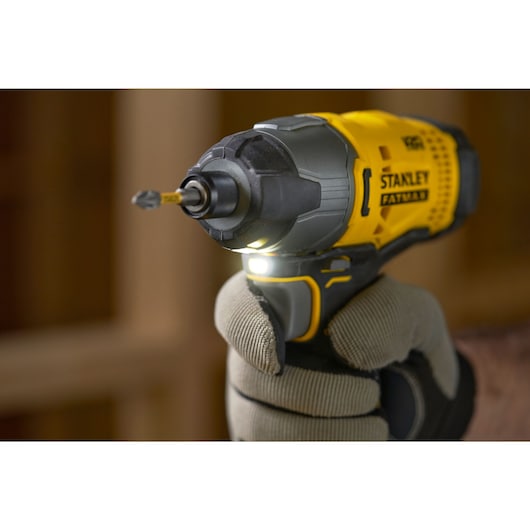 18V STANLEY FATMAX V20 Cordless Impact Driver with 1 x 2.0Ah Lithium Ion Battery and Kit Box