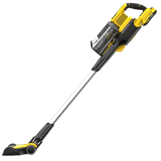 18V STANLEY FATMAX V20 Cordless Stick Vacuum with 1 x 2.0Ah Lithium Ion Battery