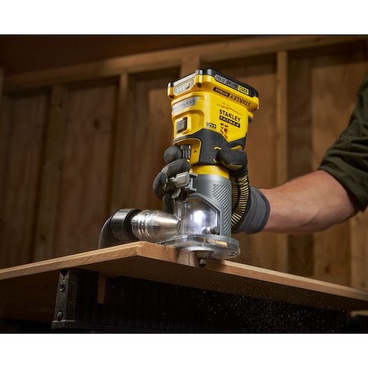 18V STANLEY FATMAX V20 CORDLESS FIXED BASE ROUTER