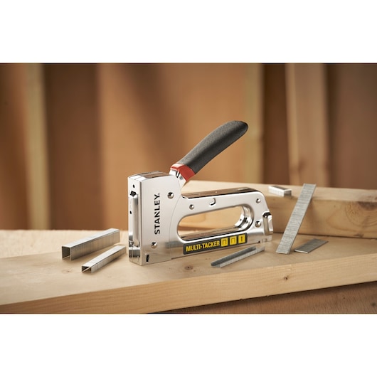 STANLEY® 3-in-1 Multi Tacker with Staples