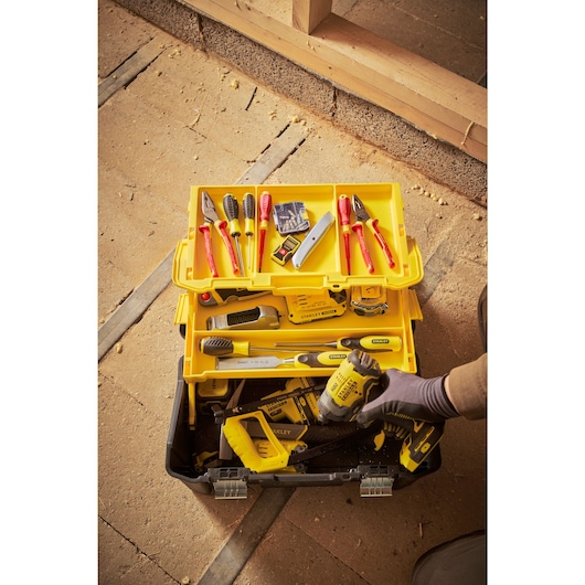 Boîte à outils cantilever STANLEY® 3 niveaux